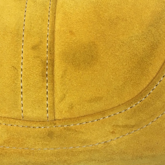 COPY - Coach Saffron Yellow Suede Hobo - 4286 - Picture 6 of 7